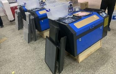 Máquina a Laser de Co2 50w (600*400mm) com controlador M2 com Oferta CW3000